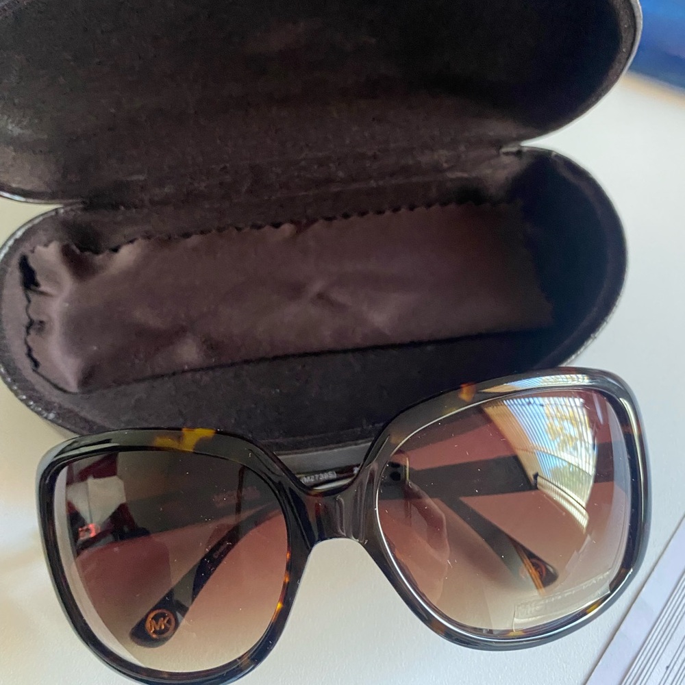 Michael Kors Brown Gradient Sunglasses